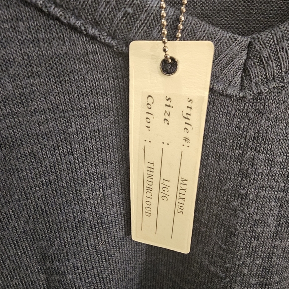 Cupio Womans Large Blue Long Sleeve Top/Tunic - Picture 2 of 6